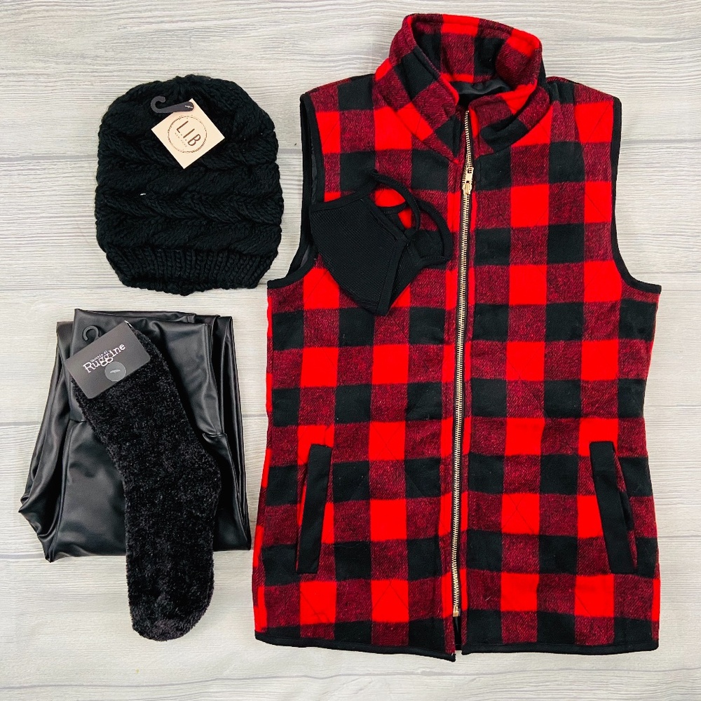 Buffalo Plaid Vest